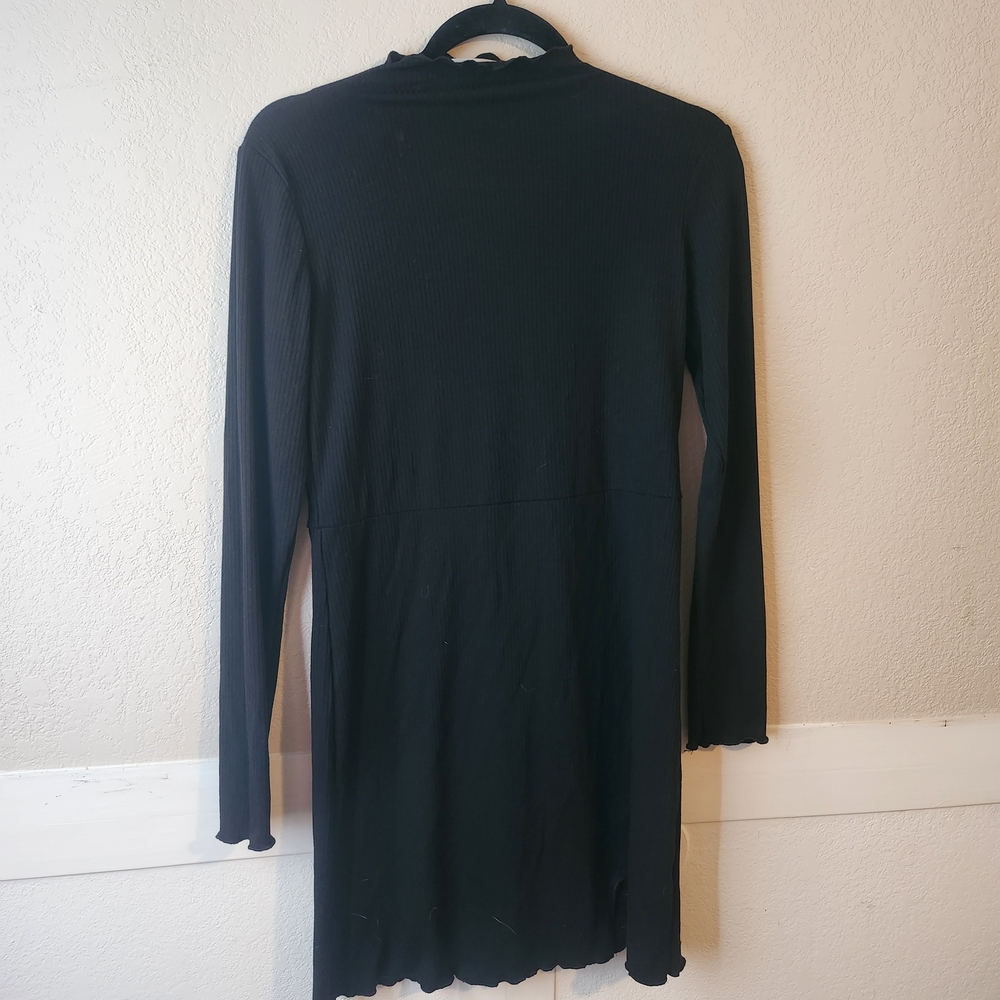 Antistar Chic Black Long Sleeve Dress Size M
